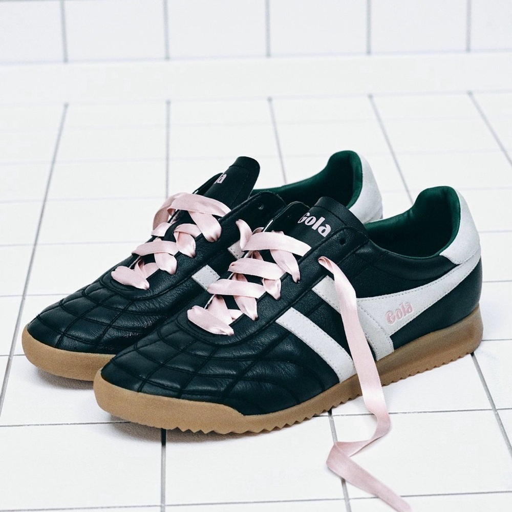 BRAND NEW IN BOX Black Gola x Anthropologie Stadium Sneakers